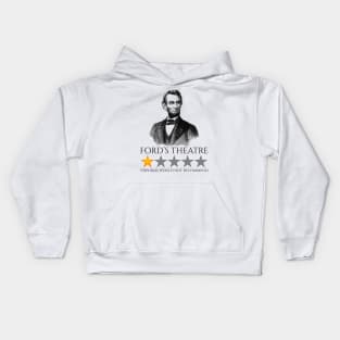 Abraham Lincoln - Ford’s Theatre - American History Kids Hoodie